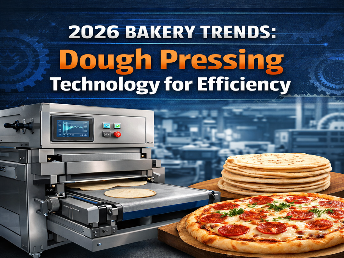 2026 Bakery Trends: Dough Pressing Technology for Efficiency