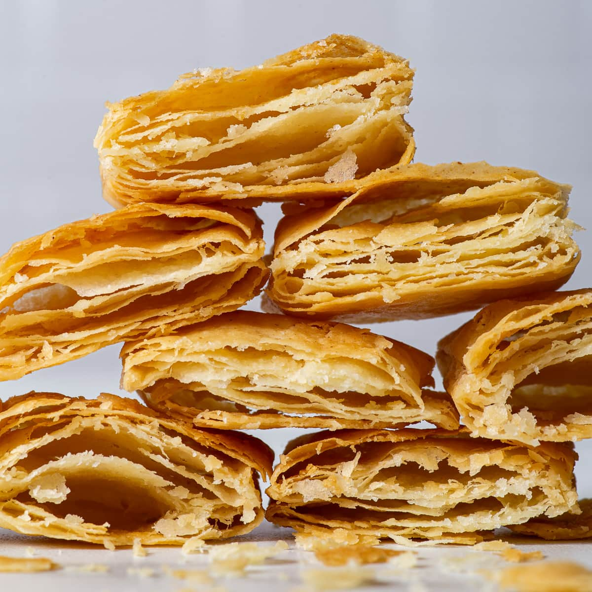 Crispy pastry