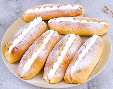 Cream-Filled Bread