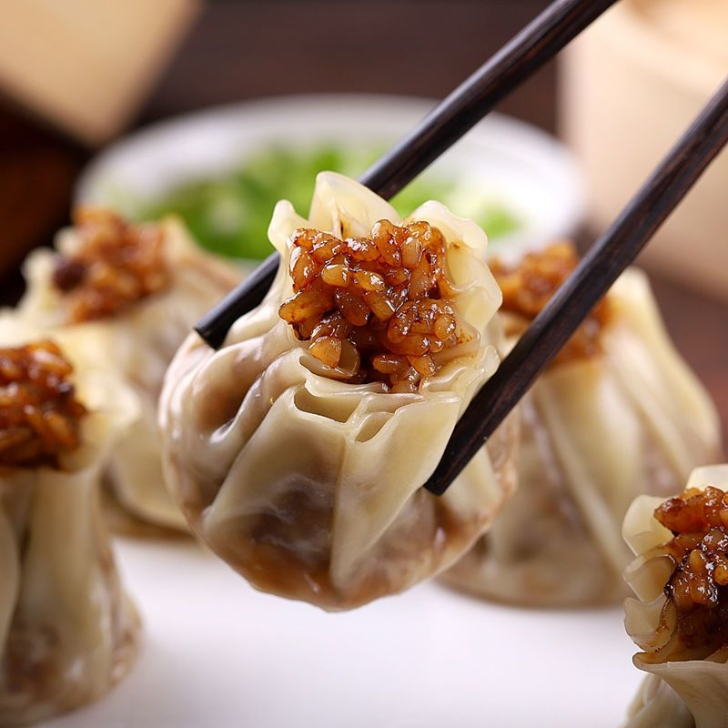 Sticky rice dumplings (Shumai)