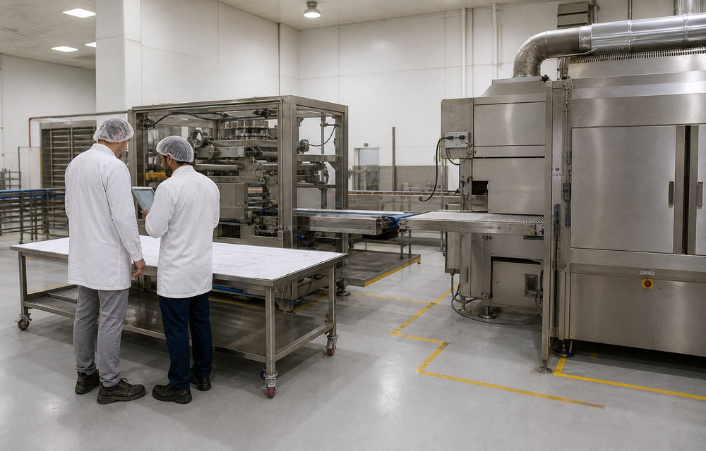 Illustrative engineering review for a custom food production project