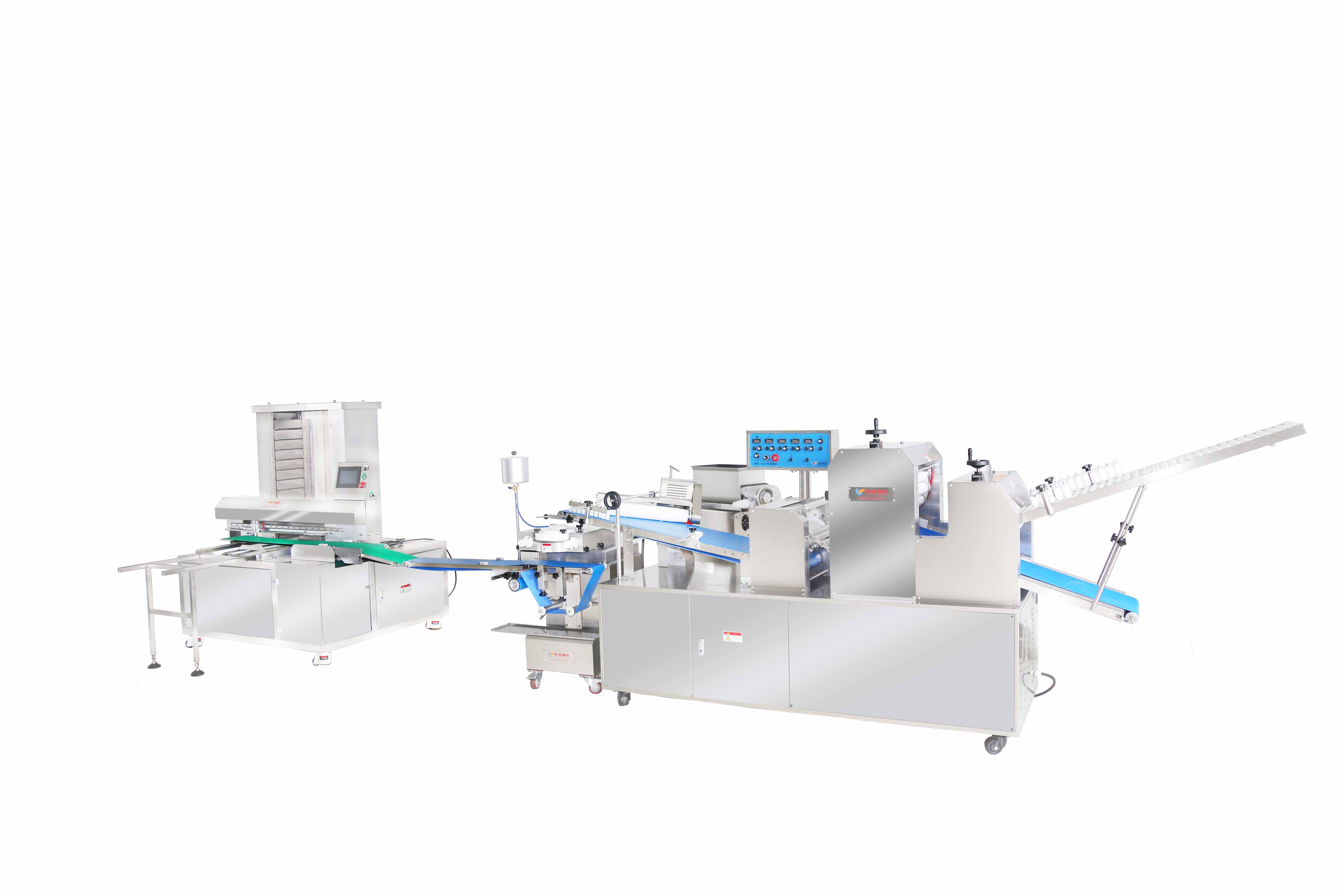 OC-1588-B Fully Automatic Bun, Steamed Stuffed Bun, Steamed Roll Production Line (Three-Wheel Model) | Production Line Oucheng Machinery