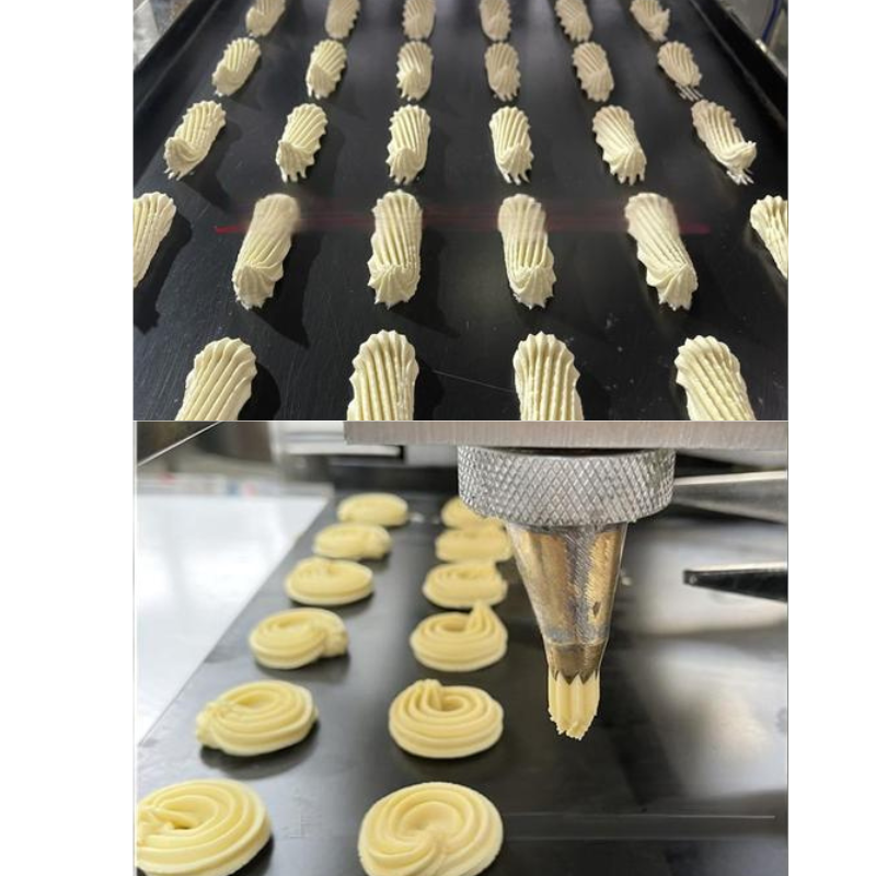 OC-400 Cookie & Cake Dual-Purpose Machine | Multi-Nozzle Batter Depositing System for Cookies, Cupcakes & Sheet Cakes Oucheng Machinery