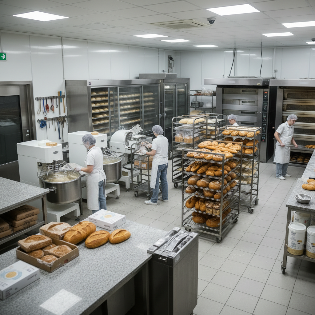 烘焙门店后台机器生产 1:1