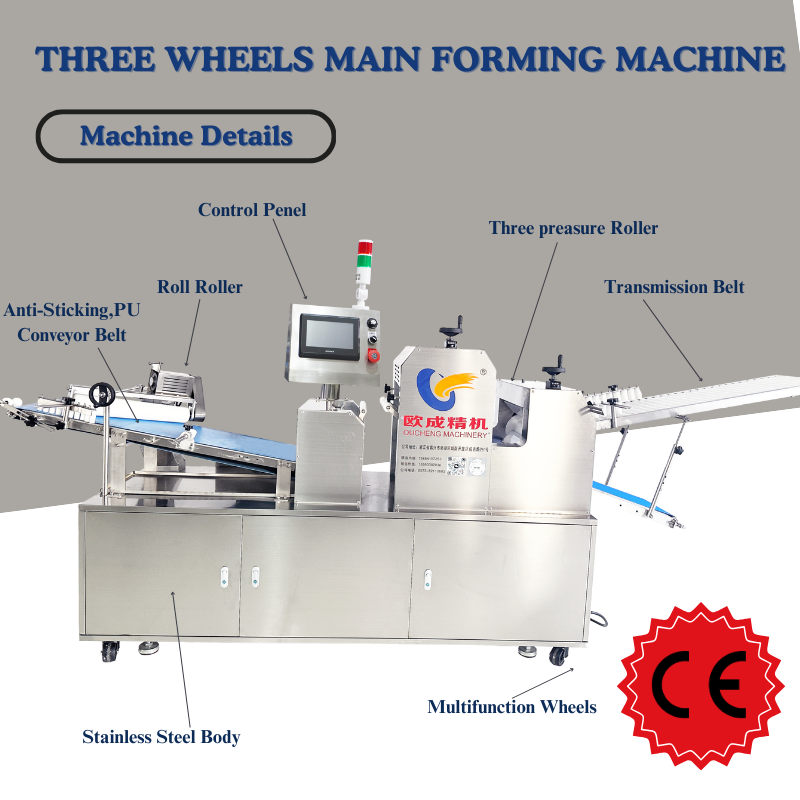 OC-1568B Fully Automatic Bread Production Line | Production Line Oucheng Machinery