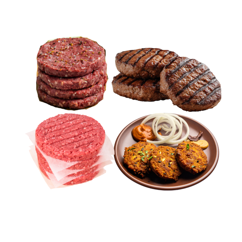 OC-1568A Fully Automatic Burger Patties Production Line | Production Line Oucheng Machinery