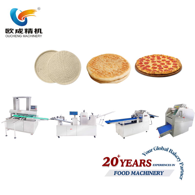 OC-1568H Automatic Arabic Bread Production Line | Flatbread & Pita Machine Oucheng Machinery