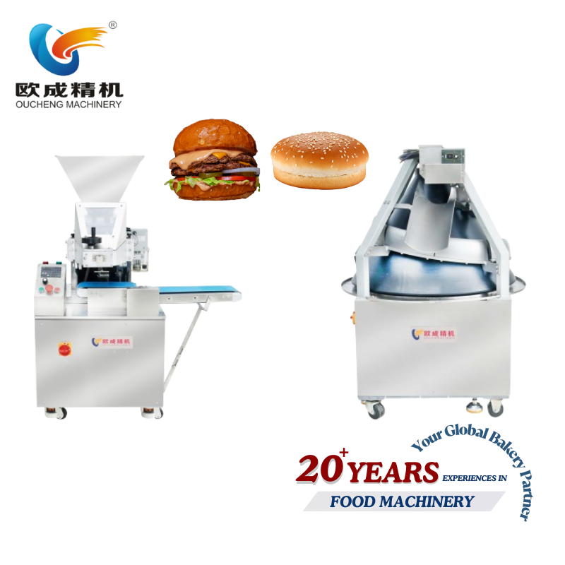 Automatic Hamburger Bun Production Line for Commercial Bakeries
