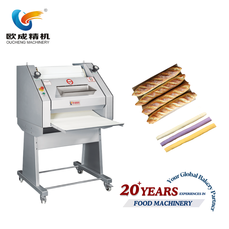 OC-167 Dough Rolling Machine | Professional Sheeting System for Artisan Breads Oucheng Machinery