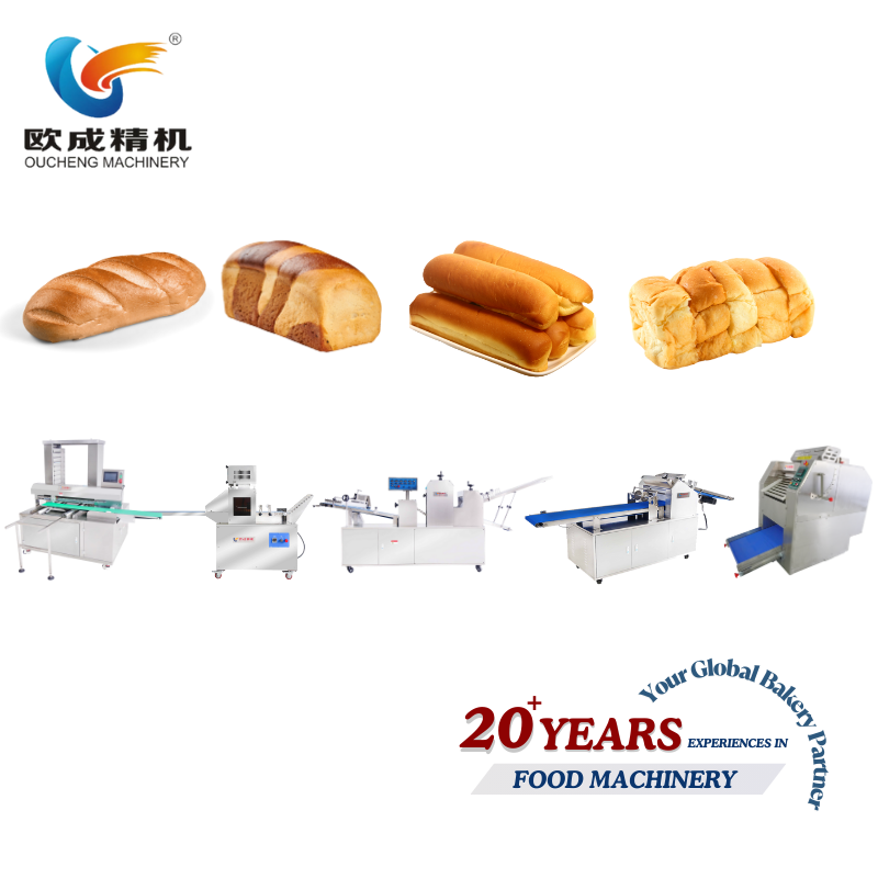 OC-1568C French Baguette & European Bread Production Line | Production Line Oucheng Machinery