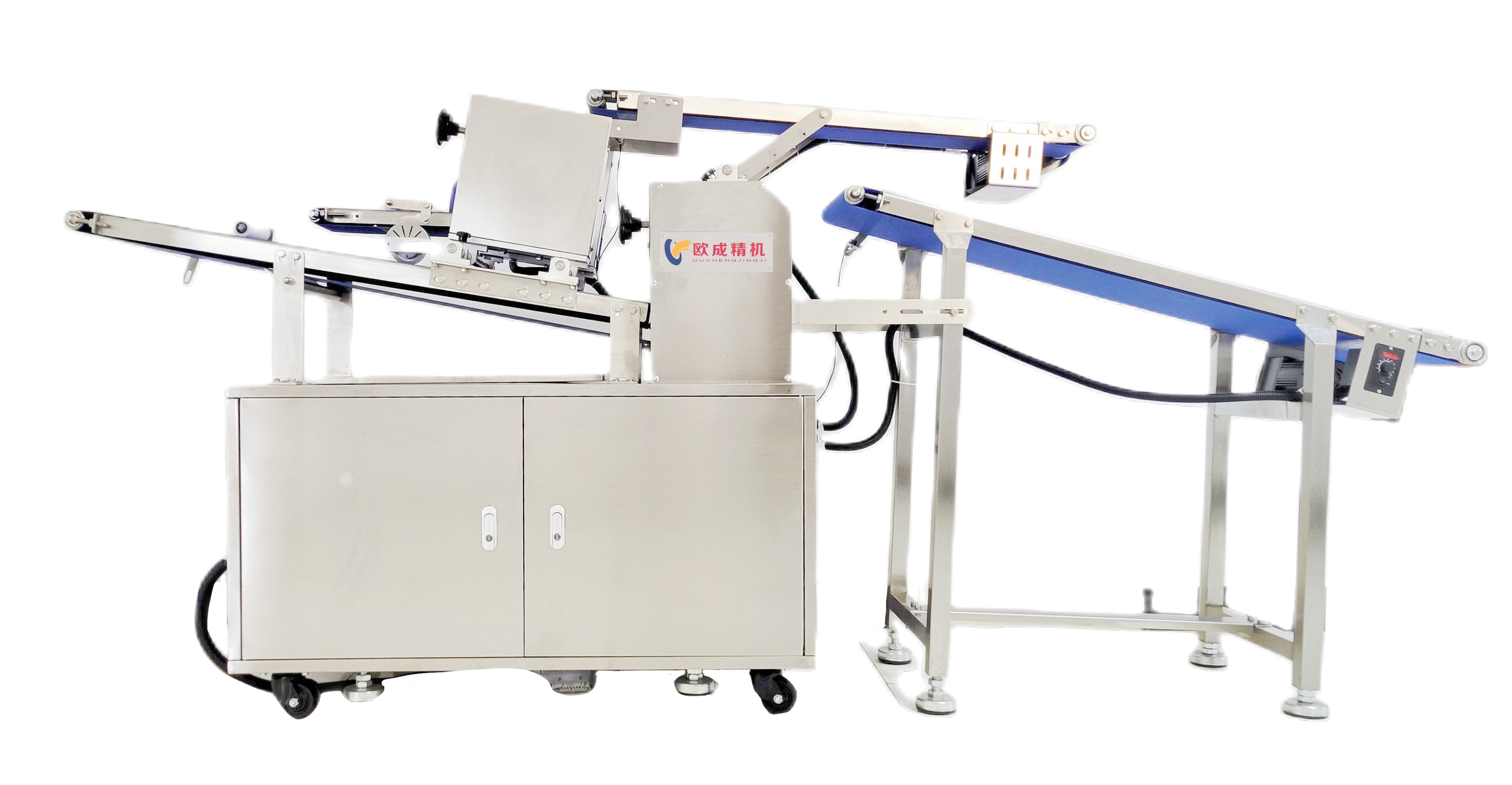 OC-220A Double-Layer Dough Belt Dividing & Shaping Machine | Dough Processing Equipment Oucheng Machinery