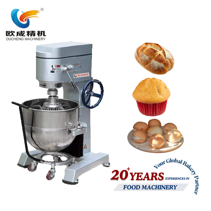 OC-114–117 Planetary Mixer | 20-80L Multi-Function Commercial Mixer with 3-Speed Control Oucheng Machinery