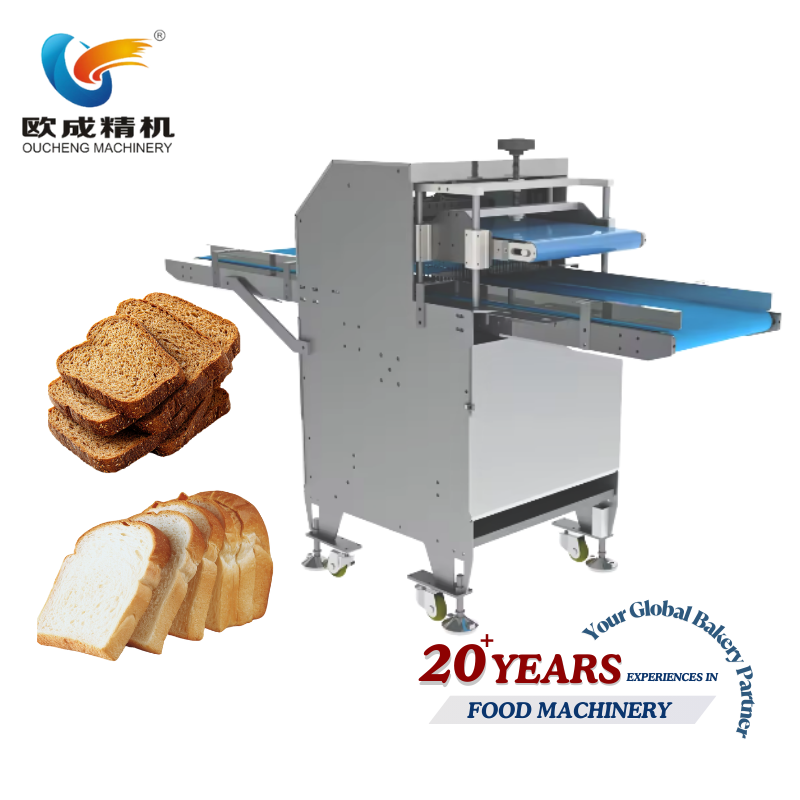 OC-900 Industrial Toast Slicing Machine | Automatic High-Precision Bread Slicer Oucheng Machinery