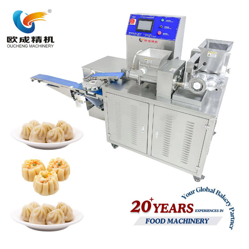 OC-868 Xiaolongbao Dumpling Samosa Slightly Fried Dumpling Forming Machine | Intelligent Pleated Dumpling System Oucheng Machinery