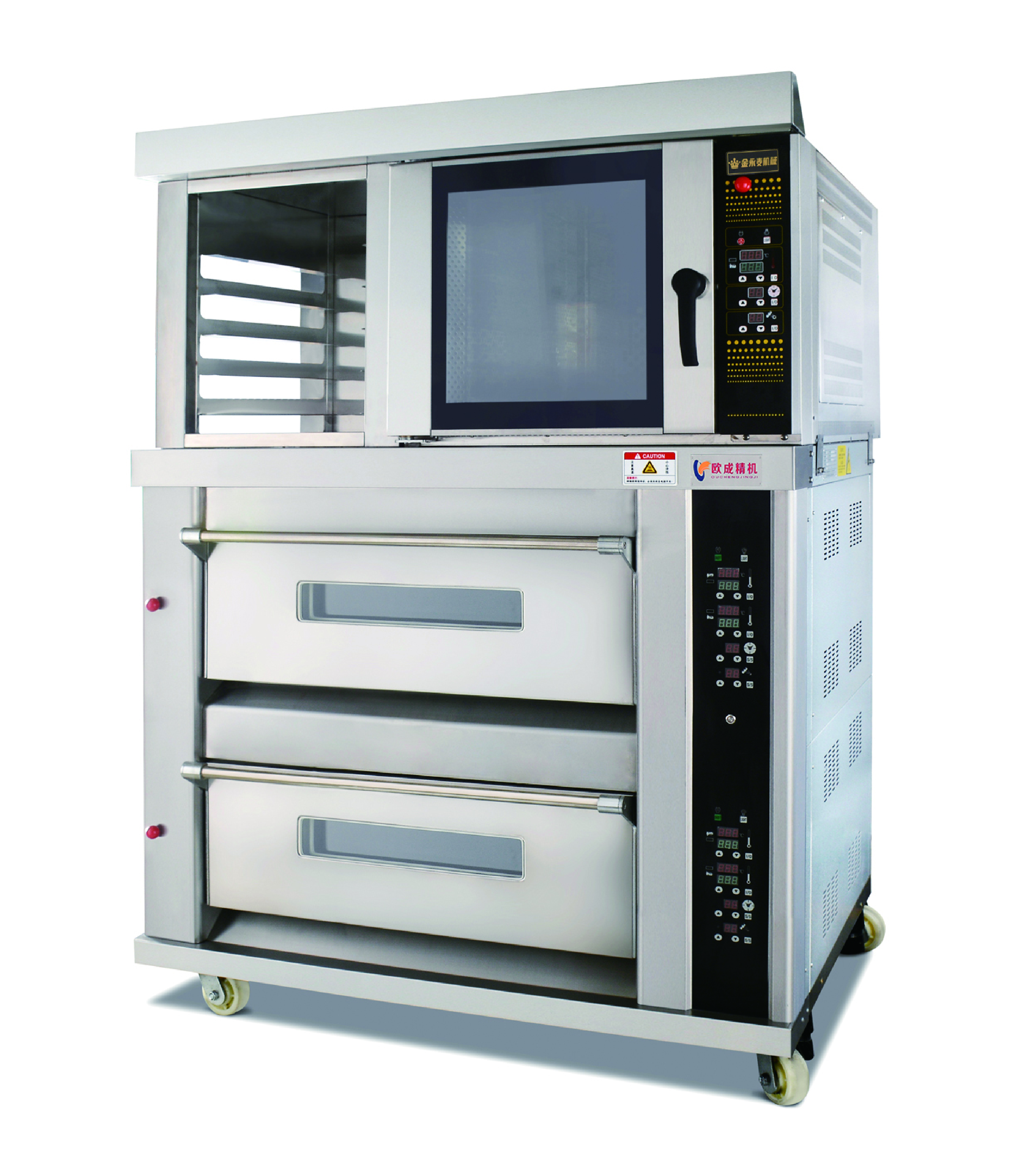 Oven and Heating Fan Furnace Combination | Modular Commercial Baking System with Proofing Oucheng Machinery