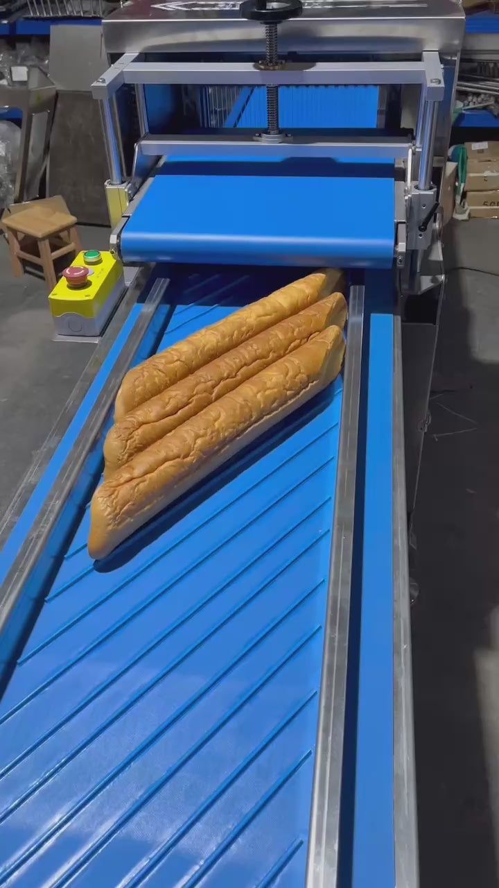 OC-900 Industrial Toast Slicing Machine | Automatic High-Precision Bread Slicer