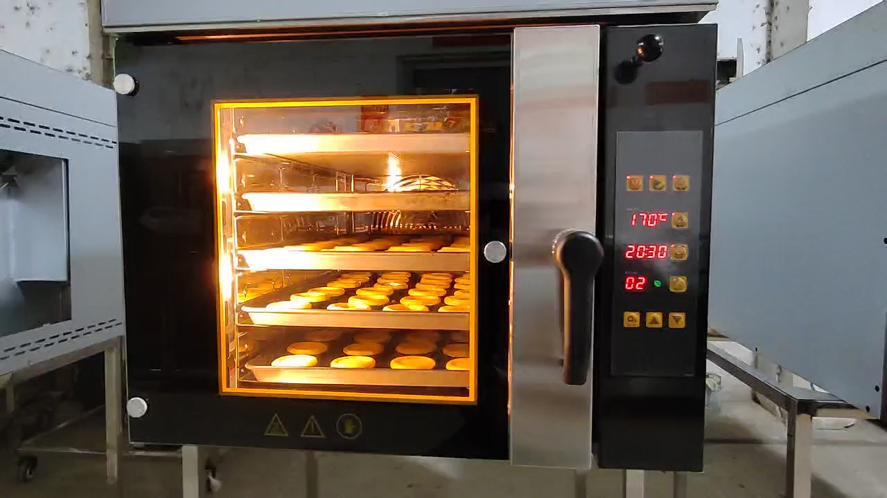 Tabletop Oven | Multi-Layer Hot Air Circulation Oven with Steam System